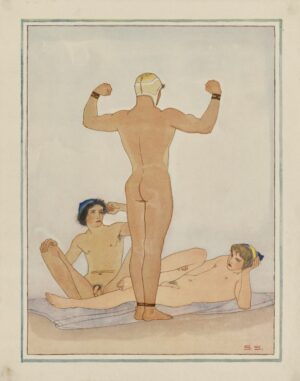 Sascha Schneider ist vor allem durch seine Darstellung des idealisierten menschlichen Körpers bekannt.