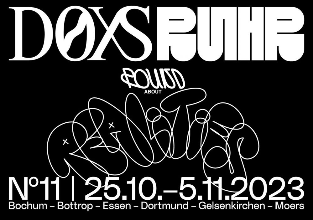 DOXS RUHR "Round About Realities" vom 25.10-.5.11.2023