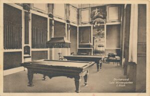 Billards im Café Wintergarten, Brückstraße, 1910/15