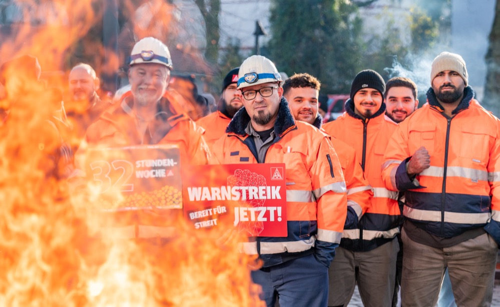 Eine heiße Tarifrunde hatten die Beschäftigten den Arbeitgebern aus der Eisen- und Stahlindustrie angekündigt.