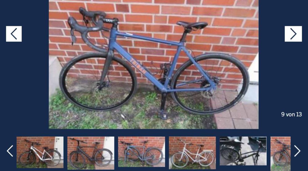 Die Dortmunder Polizei möchte nun die Besitzer:innen der sichergestellten Fahrräder finden.