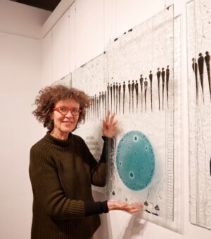 Erste Kontakte mit dem Werkstoff Glas hatte Kemper während ihres Objekt-Design-Studiums.