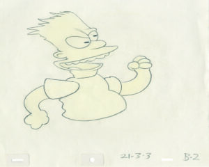 Skizze von Bart von den "Tracey Ullman Show"-Shorts 1987-1989