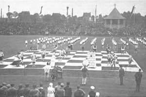 Die legendäre lebende Schachpartie vom 13. Juni 1926.