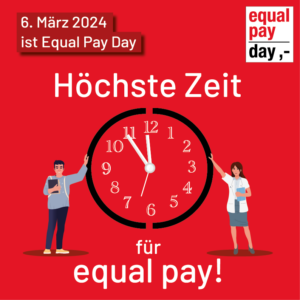 Am 6. März 2024 ist dieses Mal der Equal Pay Day – nicht etwa, weil sich beim Gender Pay Gap etwas gebessert hätte, sondern weil 2024 ein Schaltjahr ist. 