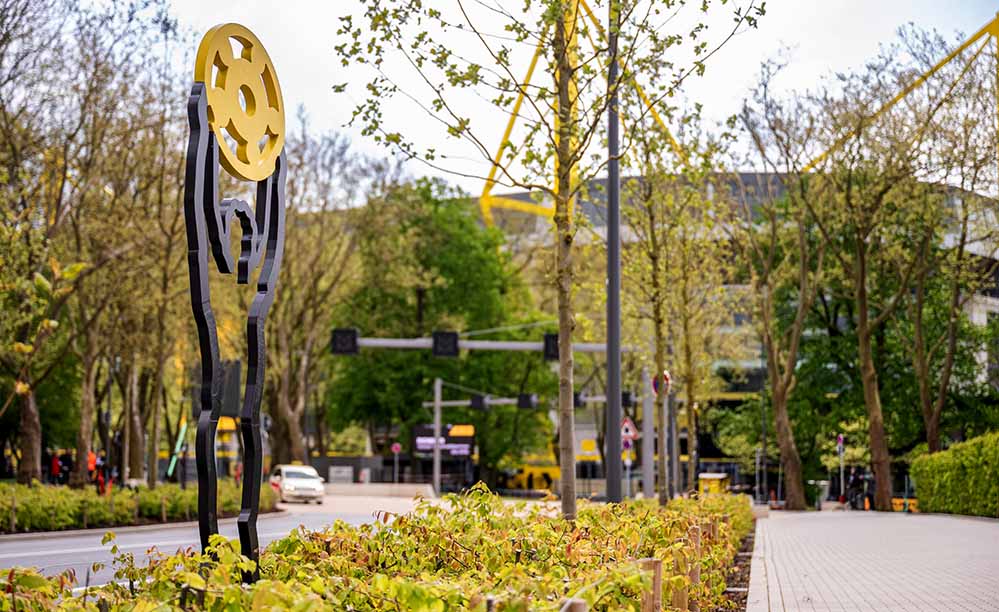 Die Strobelallee im Herzen des Veranstaltungszentrums wandelt sich zur Erlebnismeile.