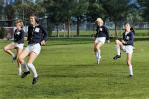 Footage aus dem Dokumentar film COPA 71 zeigt die Lionesses beim Training.