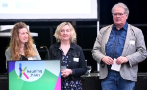 Maren Fröhling, Iza Mazur und Detlev Becker haben die Veranstaltung organisiert.