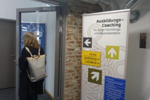 EIns der Angebote von Grünbau im neuen Zentrum: Ausbildungscoaching