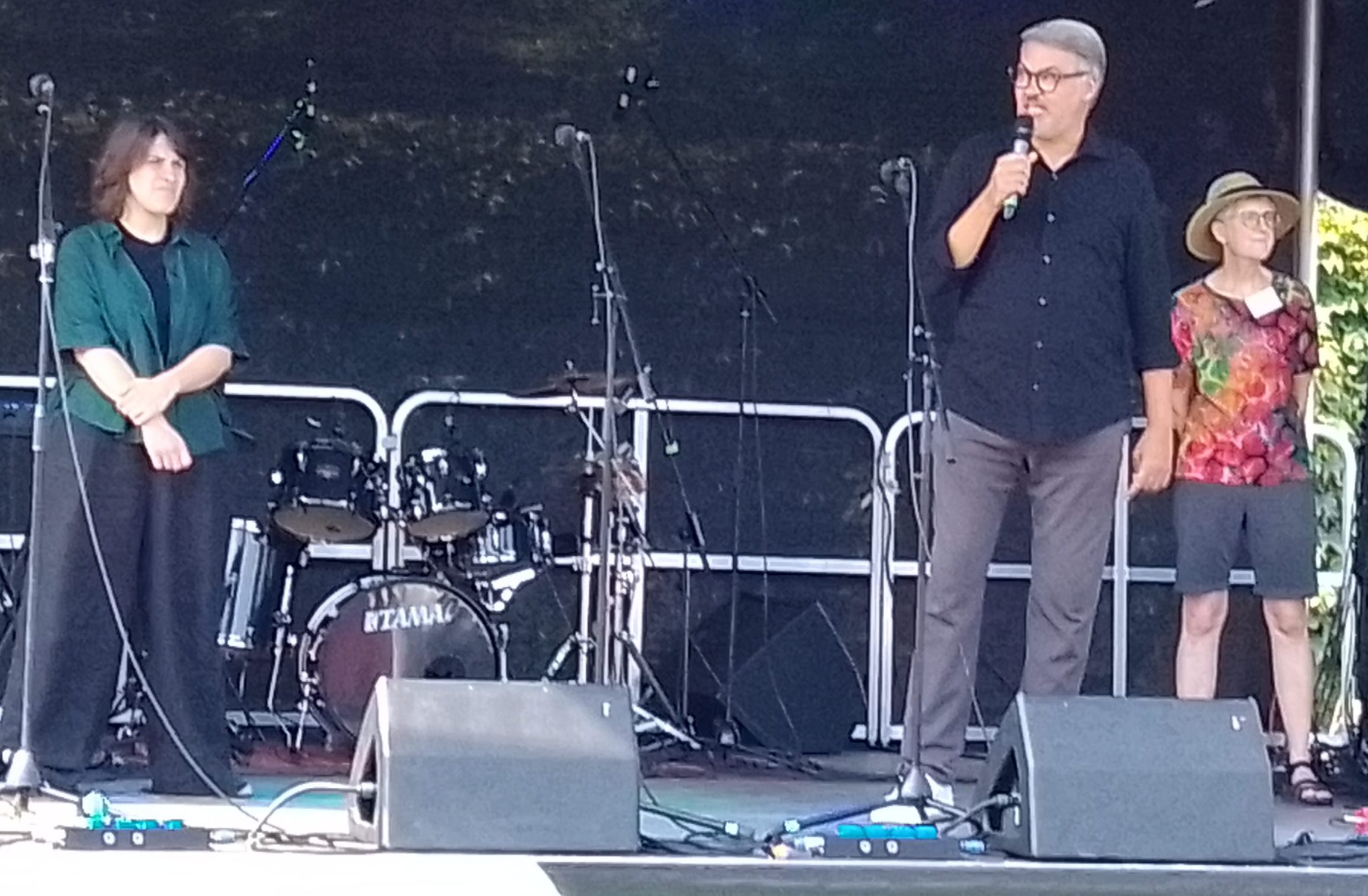 Oberbürgermeister Thomas Westphal hielt die Eröffnungsrede beim „Hoeschparkfest“.