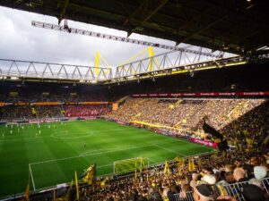 Ansicht aus dem Dortmunder Stadion.