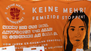 Die Kampagne „keine mehr" wurde im Zuge des Prozesses gegründet.