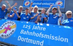 Mitarbeitende der Bahnhofsmission