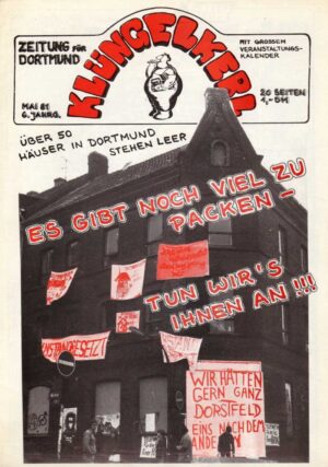 Titelblatt der alternativen Stadtzeitung 1981