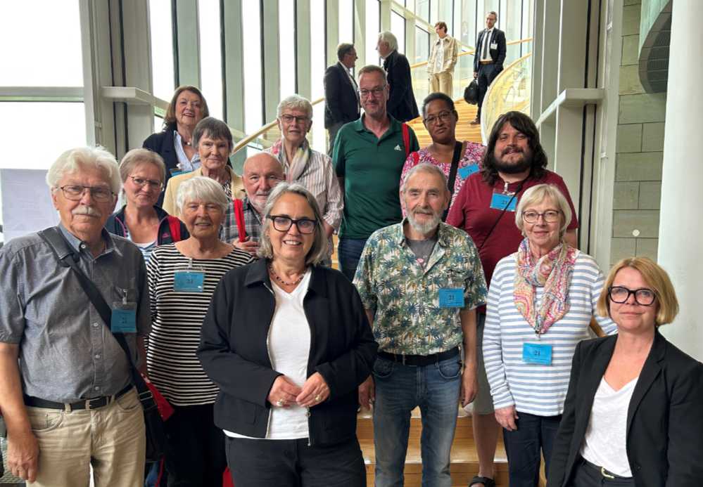 Besuchergruppe des Förderverein Steinwache Rombergparkkomitee