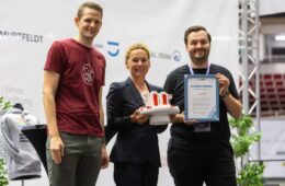 Westfalenhallen Unternehmensgruppe als
„Partner der Saison“ der World Robot Olympiad ausgezeichnet