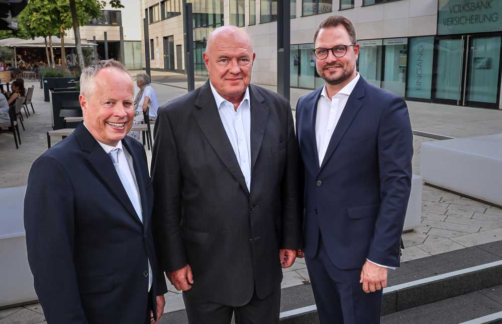 Dr. Thomas Bach, Christian Oecking und Dennis Soldmann.