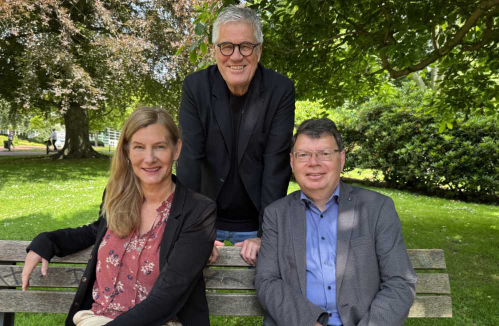 Nina Frense, Hanspeter Faas und Horst Fischer.