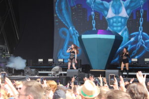 Ikkimel und Pintendari auf dem Juicy Beats 2025.