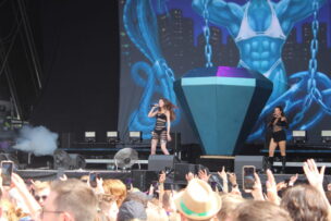 Ikkimel und Pintendari auf dem Juicy Beats 2025.