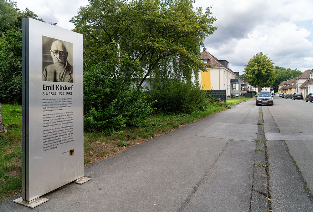 Die Kolonie Kirdorf ist eine Bergarbeitersiedlung im Stadtteil Eving