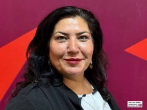 Portrait der Politikerin