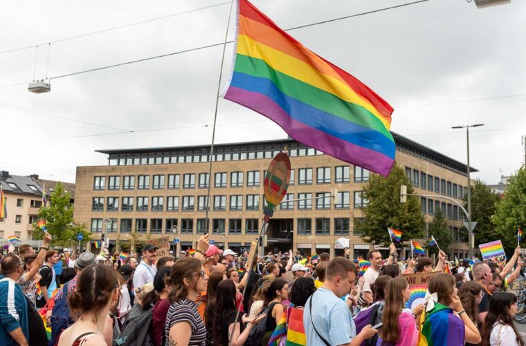 Der CSD Dortmund im vergangenen Jahr (16. August 2025).