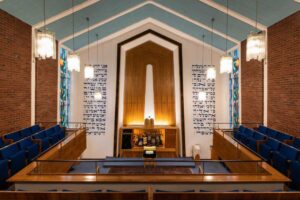 Blick in die Synagoge