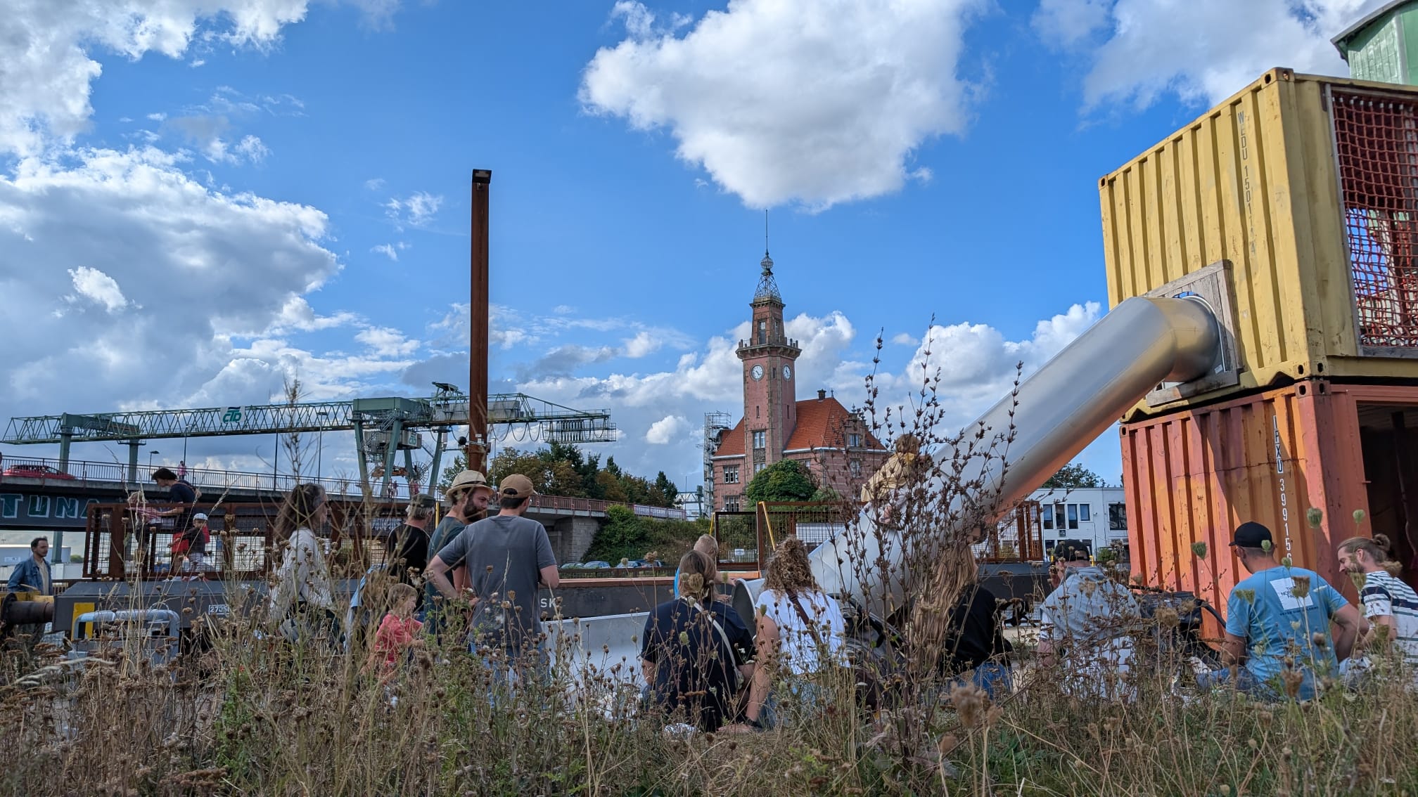Ansicht beim Hafenspaziergang.