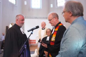 Blick in den Gottesdienst