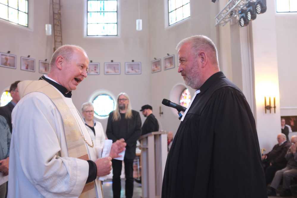 Blick in den Gottesdienst