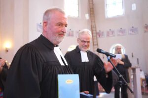 Blick in den Gottesdienst