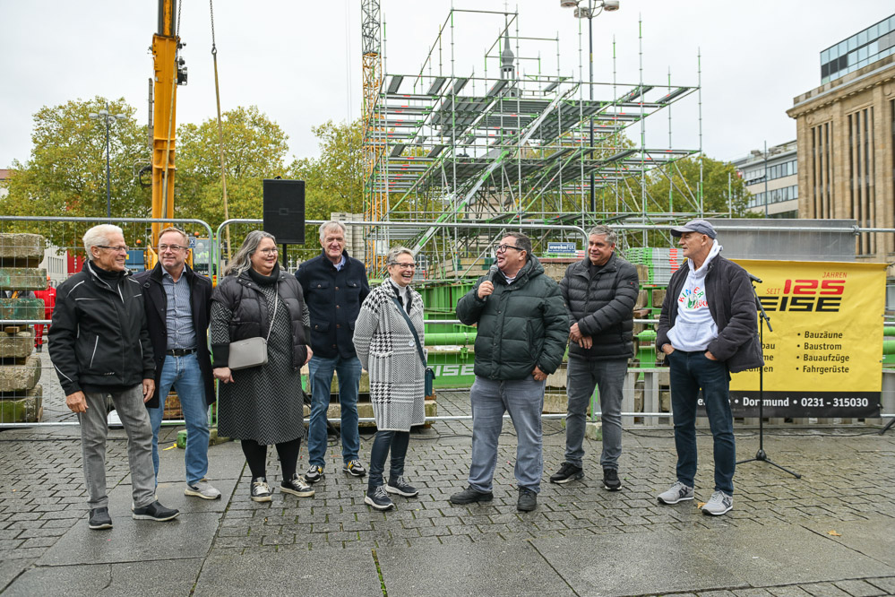 Eröffnung der Grundsteinlegung