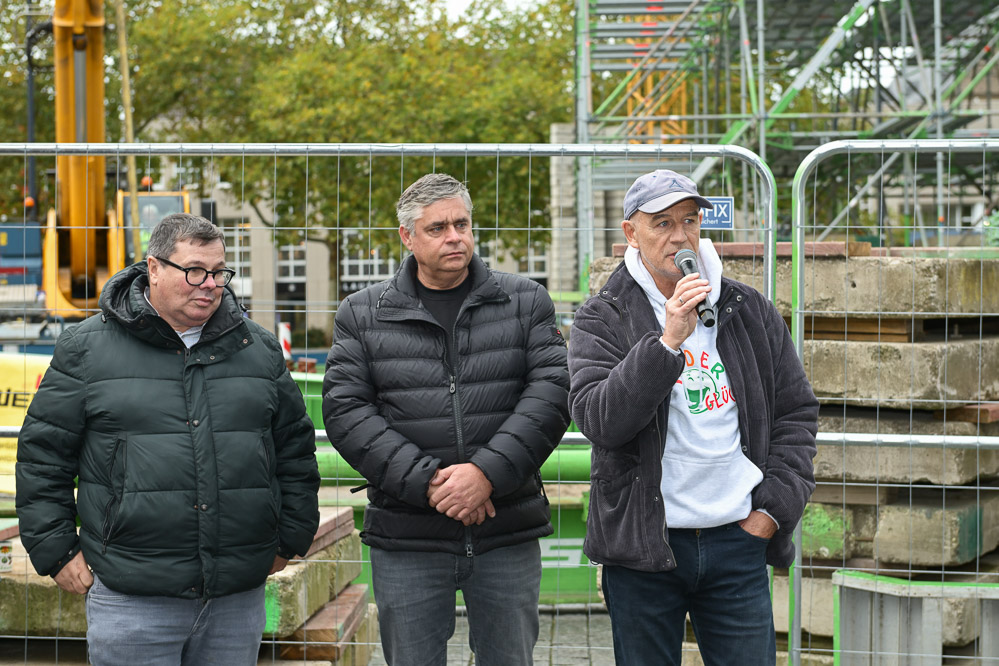 Bild zeigt Patrick Arens, Heinz-Dieter Mennecke und Bernd Krispin