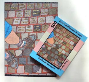 Ansicht eines 500 Teile Puzzles