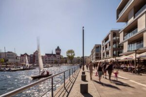 Gut besuchter Phoenix See (2018)