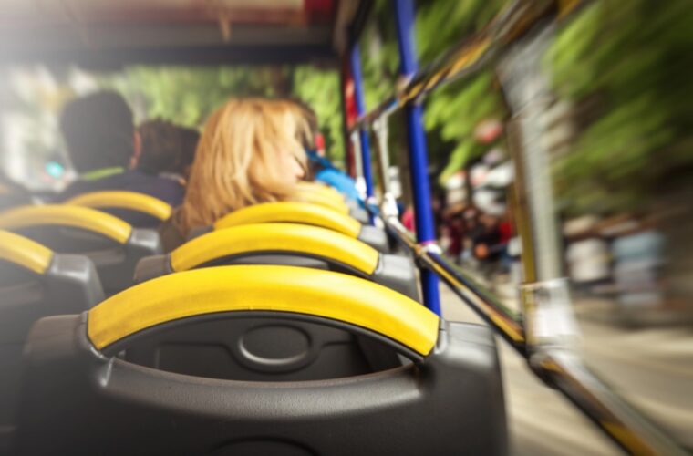 Ausblick aus einem Bus