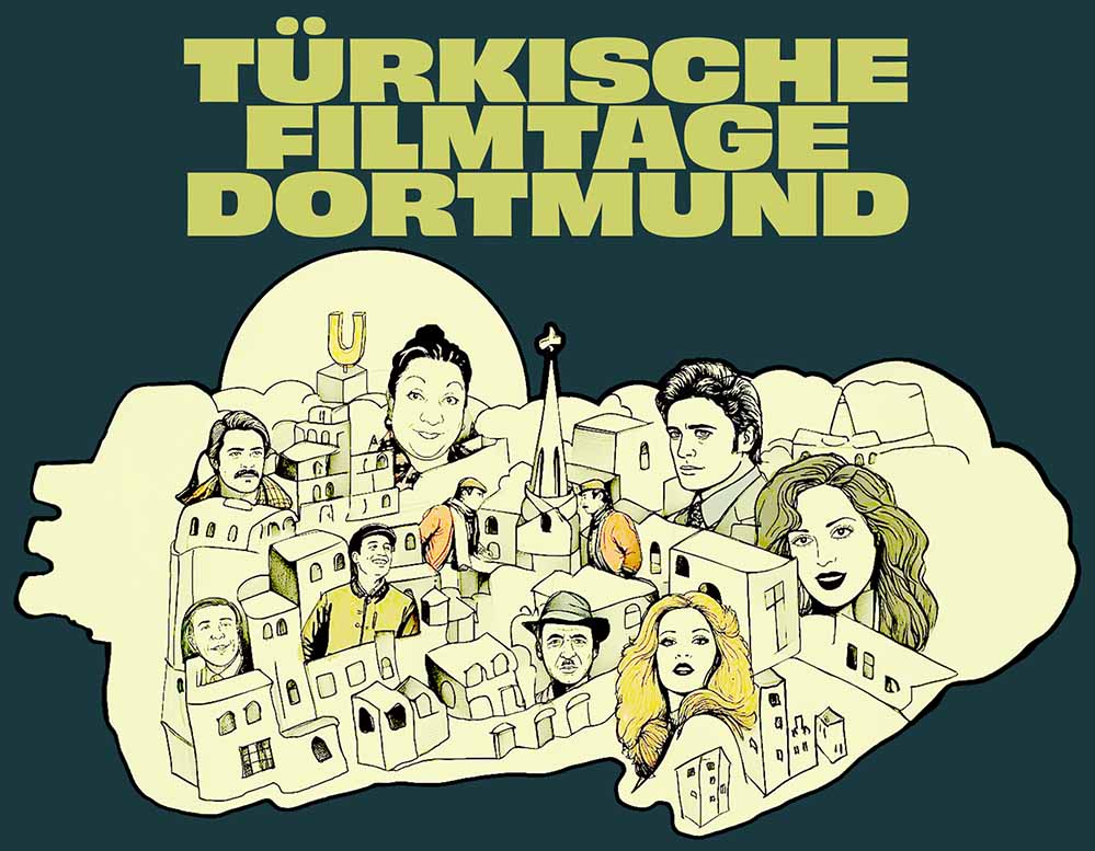 Eine Zeichnung als Werbung