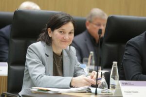 Frauke Füsers in der Ratssitzung