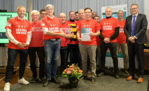 Gruppenbild der Drittplatzierten