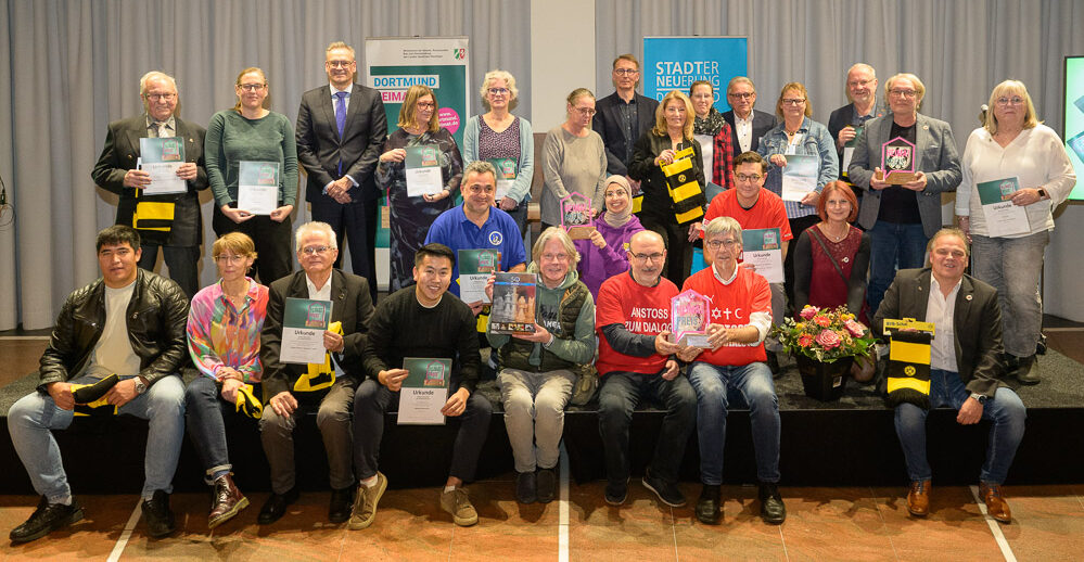 Bild zeigt die Preisträger der Heimatpreisverleihung 2025