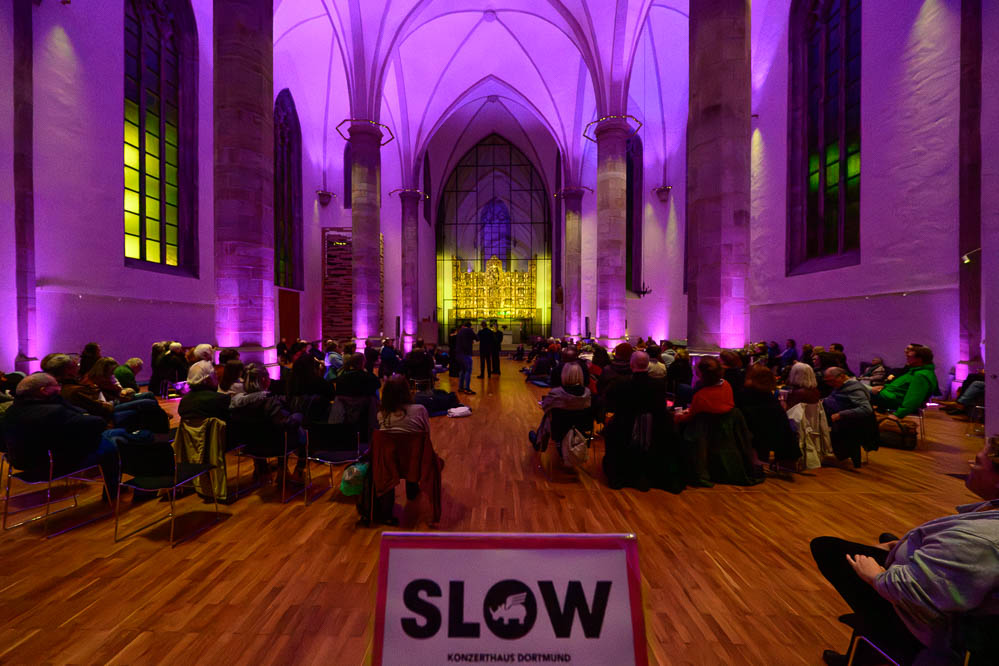 Bild zeigt: Petrikirche - gut besucht beim Slow-Festival