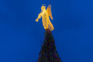 Engelsdekoration vom Dortmunder Weihnachtsbaum.