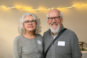 Bild zeigt v.l. Susan Zonia und David Bliss,