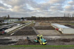 Blick auf das Gelände