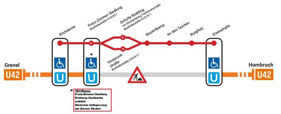 Änderungen im Linienplan