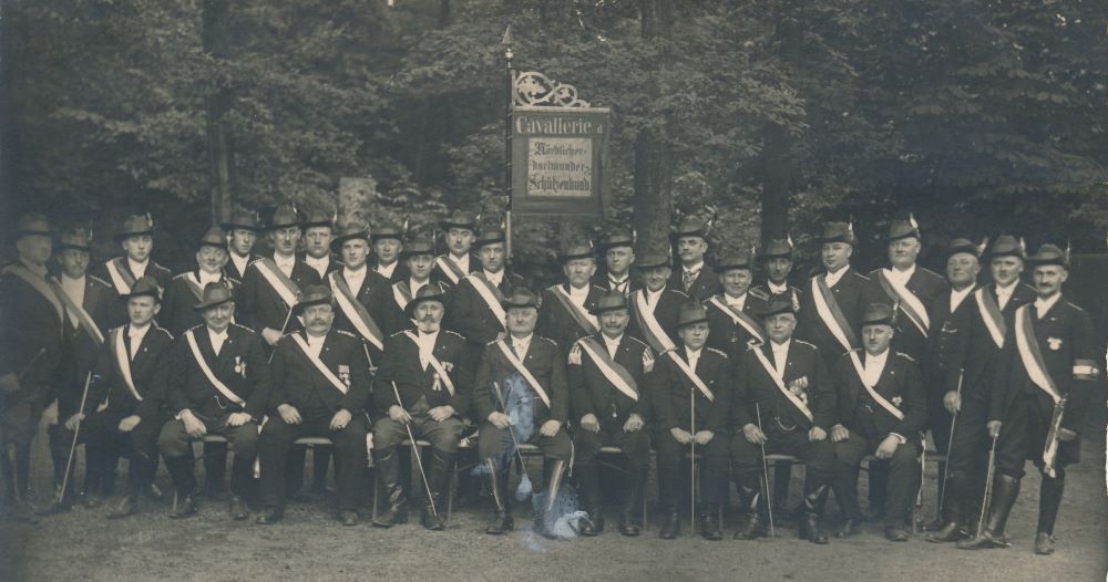 Kavallerie des Nördlichen Dortmunder Schützenbundes, undatiert