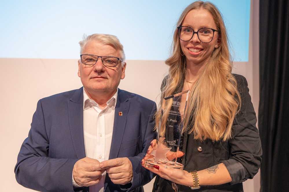 Erstplatzierte mit Preis