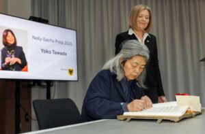 Yoko Tawada bei der Veranstaltung
