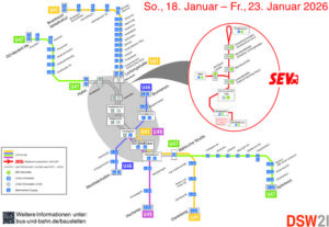 Grafik zum Schienenersatzverkehr